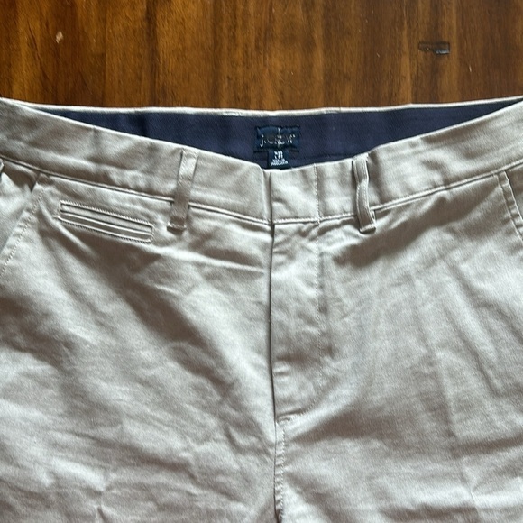 J. Crew 770 Straight fit tech oxford pant BX186 33/32 Khaki - Picture 6 of 9